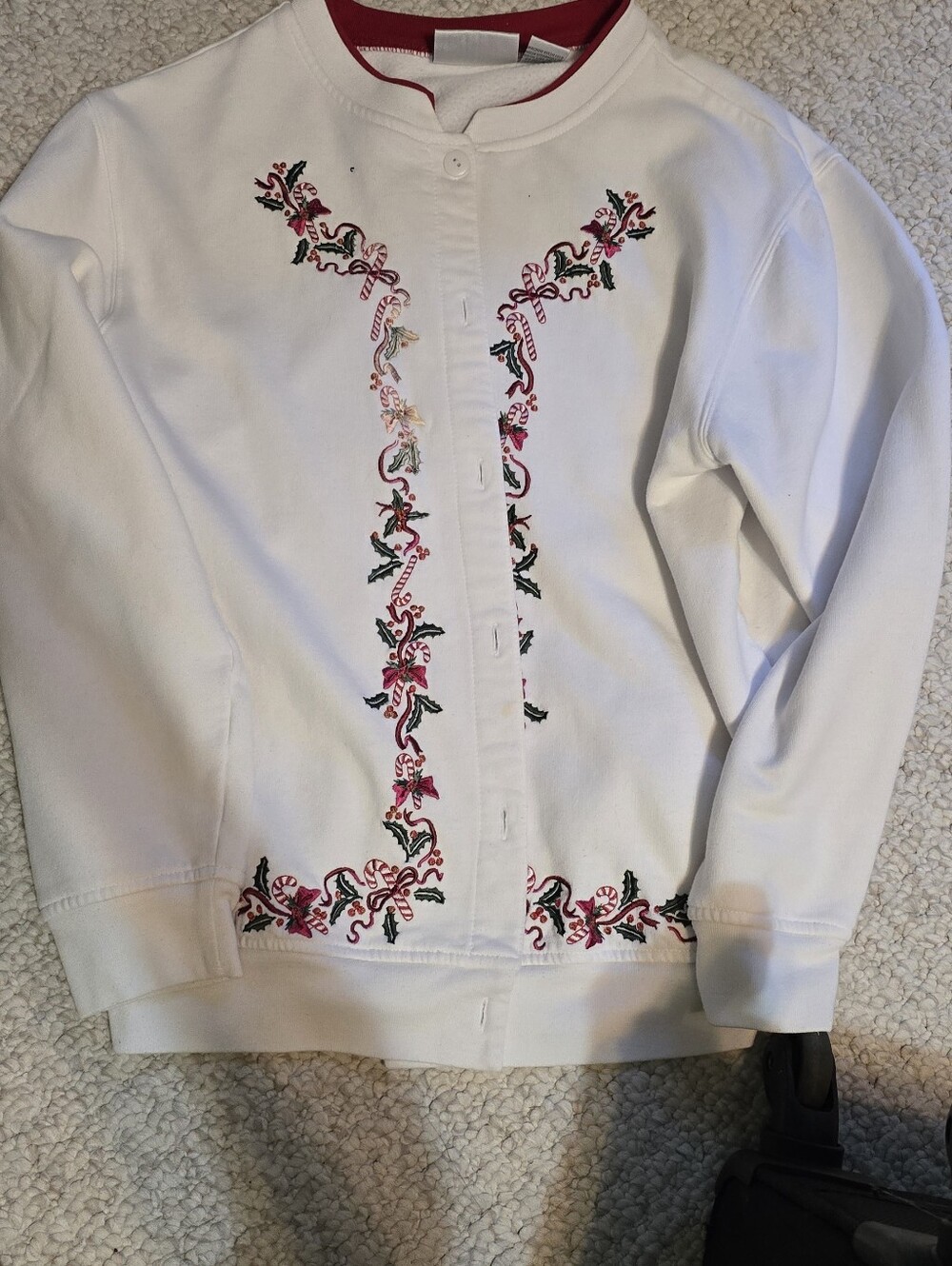 ​Vintage Hasting & Smith Christmas Cardigan Sweatshirt XLP
